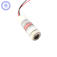 Module de Diode Laser à faisceau rouge, 5mw pour le positionnement, 3-5V 650nm