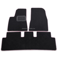 Tapis de sol universels pour voiture en PVC avec support antidérapant durable