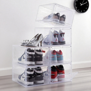 Zapatero Apilable Reforzado y Transparente <span class=keywords><strong>para</strong></span> Zapatillas, Botas, Contenedores, Cocina, Baño, Almacenamiento Ecológico de <span class=keywords><strong>Zapatos</strong></span> - Product Image 5