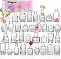 Vases à bourgeons en vrac Vases en verre mignons pour centres de table Mini vase vintage pour décorations de mariage