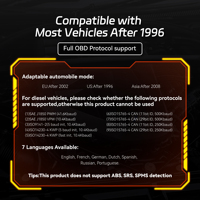 Escáner Automotriz KONNWEI KW310, Herramienta de Diagnóstico OBD2, Lector de Códigos, Reinicio de Luz de Verificación del Motor, Comprobación de Listo para I/M, Prueba del Sensor de O2