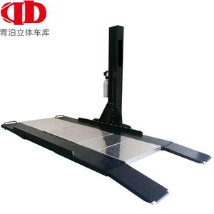 Elevador Hidráulico Vertical Personalizado para <span class=keywords><strong>Estacionamiento</strong></span> de Autos, de un Solo Pilar, con Capacidad de 2.7T (6000 Libras), de Perfil Bajo para SUV, Sedán y Taller - Product Image 4