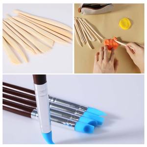 Offres Spéciales Amazon : <span class=keywords><strong>Kit</strong></span> d'Outils Essentiels pour la <span class=keywords><strong>Sculpture</strong></span> Céramique, Couteau à Modeler la Pâte Polymère, Outils pour Débutants - Product Image 5