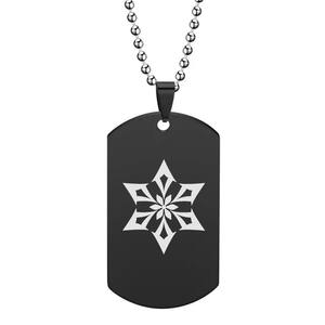 Juego <span class=keywords><strong>Genshin</strong></span> impacto collar siete elementos Ojo de Dios titanio acero colgante Halloween hombre mujer Cosplay accesorio regalos - Product Image 5