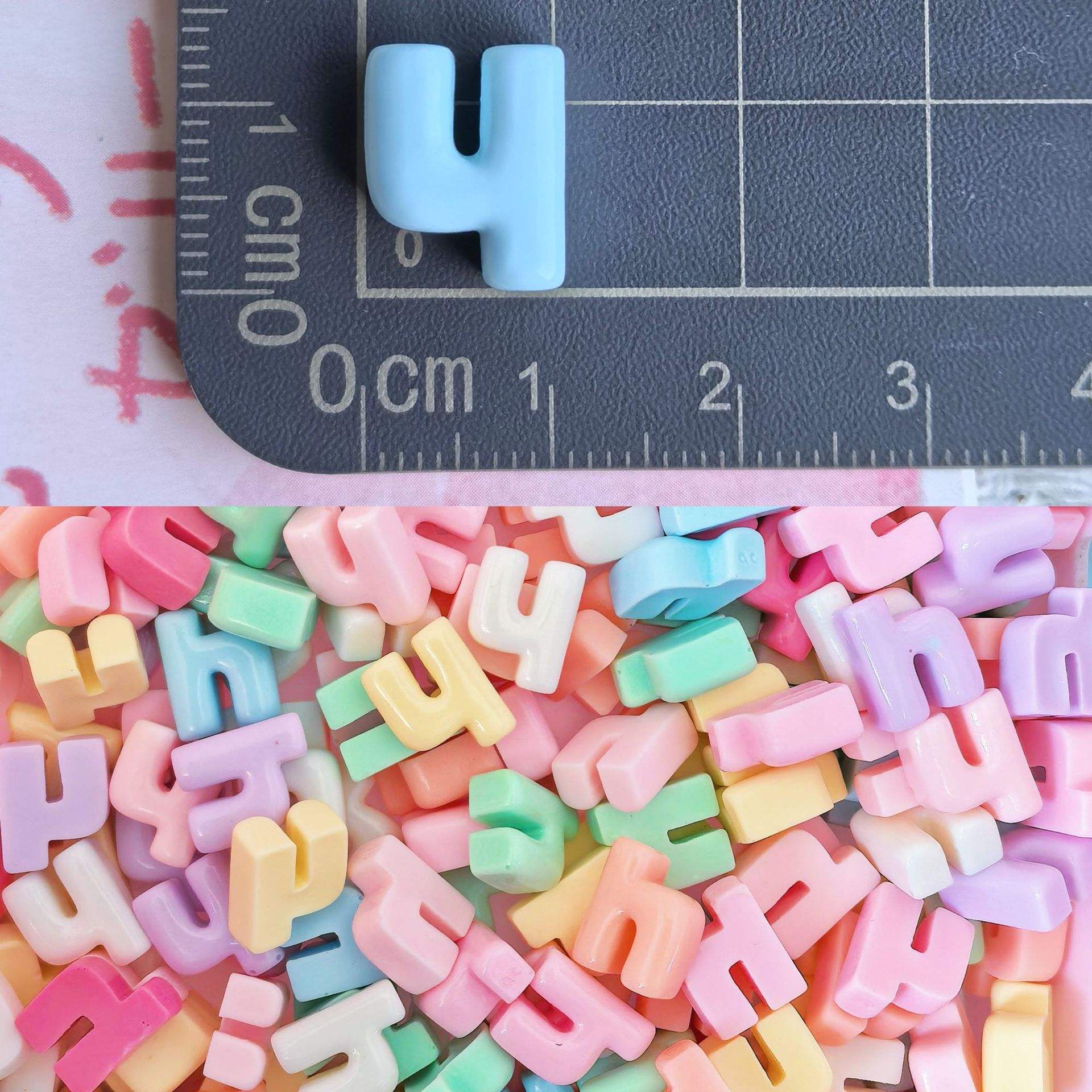 04 * couleur solide numérique 4 couleur mixte aléatoire un