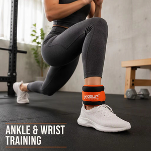 <span class=keywords><strong>LIVEUP</strong></span> - Juego de Pesas Ajustables de 0.5 kg para Ejercicio Físico con Correas y Pesas de Hierro de 1 kg para Muñecas y Tobillos - Product Image 6