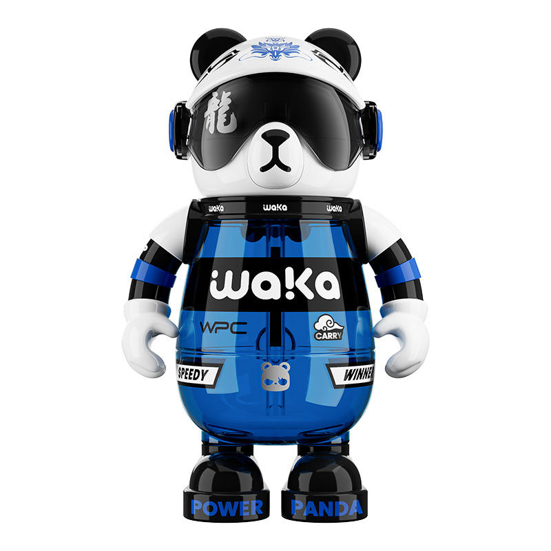 Cartoon Panda Design Plastic Tritan Material or Stainless Steel Custom Kids Water Bottle for School