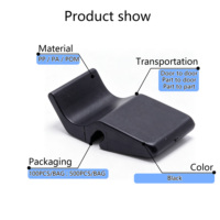 Clip de fixation en nylon noir haute résistance pour boîtier de filtre à air automobile Honda