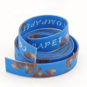 Sangle imprimée résistante à l'eau avec logo personnalisé, en nylon polyester enduit de TPU/PVC, pour sacs à dos et bagages - Product Image 3