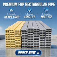 Fabricant de poutrelles en PRF pultrudées sur mesure en Chine, poutrelles de toiture en GRP haute résistance anti-corrosion pour usine chimique