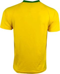 Maillot de football Brésil pour homme Icon Sports, tailles adultes, 100 % polyester, importé, manches courtes - Product Image 5