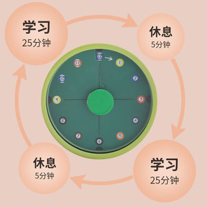 Temporizador Mecánico de 60 Minutos con Cuenta Regresiva Magnética Visual, Gestor de Tiempo para Cocina y Estudiantes, Control Táctil, Redondo, de Acero Inoxidable - Product Image 4