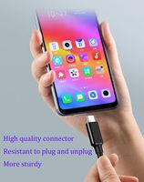 Câble USB A vers type C 3.1A 60W 5gbps Câble USB vers C Câble de charge rapide Cordon de chargeur de téléphone pour iPhone 15 Pro Max Samsung Galaxy