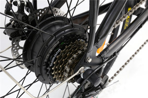 Bicicleta Eléctrica Plegable de 20 Pulgadas, 36V 350W, Batería de Litio de 13AH, 7 Velocidades, Frenos de Disco, Tipo Inteligente Electrónico - Product Image 4