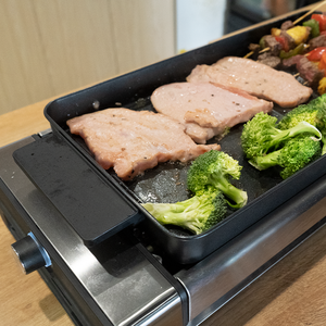 Grill électrique brésilien à <span class=keywords><strong>prix</strong></span> avantageux, en acier inoxydable, antiadhésif, avec contrôle de la température, pour usage domestique et hôtelier - Product Image 4