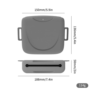 Taşınabilir Silikon Köpek Ödül Çantası Sızdırmaz Evcil Hayvan Eğitim Çantası Köpek Maması Atıştırmalık Bel Çantası Eğitim İçin - Product Image 6