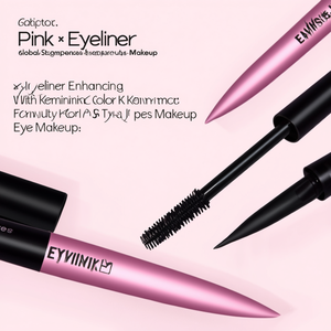อายไลเนอร์สีชมพู เพิ่มความงามด้วยสีสันแบบผู้หญิง สูตรเคบิวตี้ สำหรับทุกสภาพผิว เมคอัพแต่งตา - Product Image 3