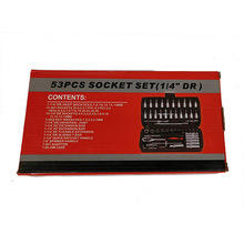 ชุดประแจบล็อก JG-853F JG-846A ขนาด 1/4 นิ้ว หัวหกเหลี่ยม ผลิตจากเหล็กกล้าคาร์บอน สำหรับซ่อมรถยนต์และเครื่องมือช่าง - Product Image 5