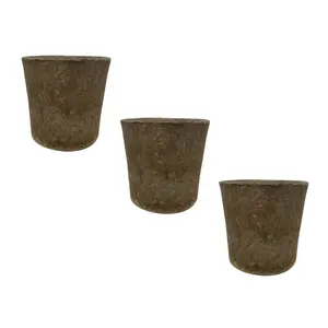 Reciclar Bomba De Papel Jardim Round Paper Pulp Plant Flower Pot