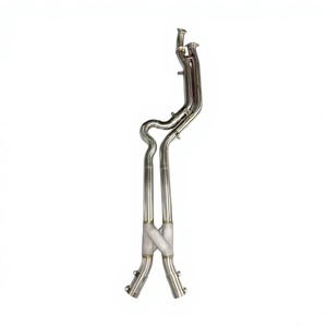 Tubo Intermedio de Acero Inoxidable Vortex de Igual Longitud para BMW M3 G80 M4 G82 G83 S58 Performance X Pipe Exhaust - Product Image 1