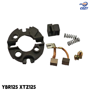 Kit de Repuesto de Escobillas de Carbón de Cobre 6*8.5*10MM para Motor de Arranque de Motocicleta <span class=keywords><strong>Yamaha</strong></span> YBR125 XTZ125 - Product Image 1