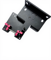 Support triple moniteur personnalisé de haute qualité, cadre en aluminium réglable, support d'écran VESA pour simulateur de course automobile