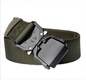 Cinturón Táctico GB81 Verde Azul Gris Marrón, Cinturón Táctico de Nylon para Hombre, Cinturón de Liberación Rápida con Hebilla de Aleación para Exteriores - Product Image 1