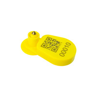 Étiquette d'oreille connectée BT YK10B859 sans fil pour animaux (porcs, chevaux, bovins, moutons) – Suivi et surveillance durables