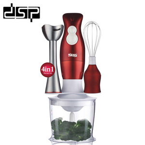 Ensemble mixeur plongeant DSP 4 en 1 avec hachoir, fouet et gobelet pour la préparation de jus de fruits et légumes et de repas pour bébés - Product Image 5