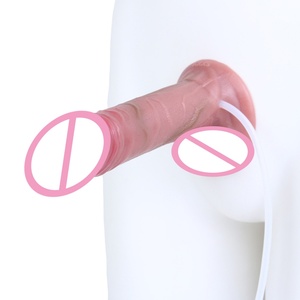 SXXY Dildo de Piel Suave de 6 Pulgadas, Dildo Realista con Eyaculación, Tapón Anal para Vagina, Estimulación del Punto G, Juguetes Sexuales - Product Image 5