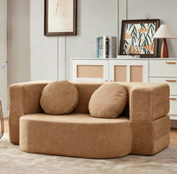 Ensemble de salon complet moderne de luxe blanc en velours de haute qualité, durable, de qualité hospitalière et écologique pour la maison