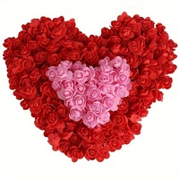 500 Têtes de Mini Roses en Mousse Couleurs Assorties Vibrantes pour Décoration de Mariage Anniversaire