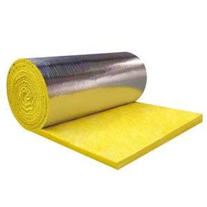 Rouleau de laine de verre de 50 mm d'épaisseur, résistant au feu, isolation en aluminium, isolation thermique en fibre de verre, couverture isolante - Product Image 3