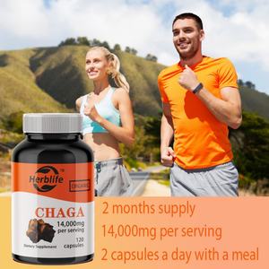 Cápsulas de Chaga OEM/ODM, Gran Venta, Suplementos Herbales para Adultos, Orgánicas, 120 Cápsulas Veganas, Apoyo Inmunológico - Product Image 4