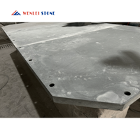 Ardoise noire de haute qualité avec une planéité de 0.01mm, ardoise en ardoise polie, utilisée pour la table de billard Karen