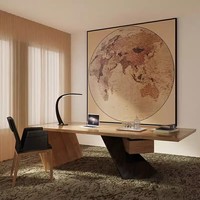 Table de bureau de ménage personnalisée de conception rétro européenne Portable réglable avec tiroirs pour le stockage pour le bureau ou la salle d'étude