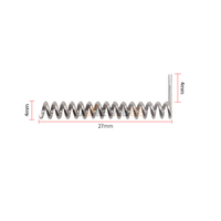 Antenne spirale RF plaquée or 4G 5G 2.4GHz 433MHz 868MHz 915MHz