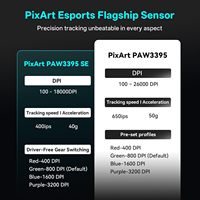 Souris de jeu VGN Dragonfly R1 double mode, sans fil 2.4G, USB filaire, haute performance, longue durée de vie de la batterie, pour ordinateur portable, ordinateur de bureau