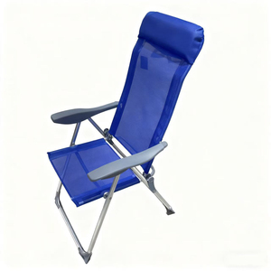 Tây Ban Nha phổ biến xách tay thép không gỉ gấp ghế bãi biển với túi lưu trữ 250ibs công suất dễ dàng mang theo thiết kế hiện đại - Product Image 2