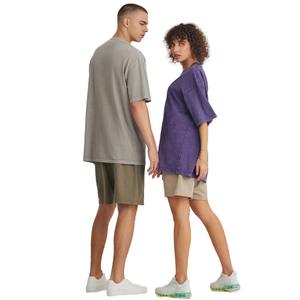 230Gsm เสื้อยืดผ้าฝ้าย100% ของผู้ชาย, เสื้อวินเทจโอเวอร์ไซส์ซักได้ - Product Image 6