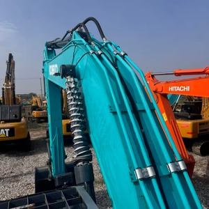 Excavatrice d'occasion Kobelco SK350D 35 tonnes, haute productivité, conception économe en carburant, qualité durable, pour travaux de construction lourds, en stock - Product Image 6