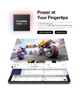 แท็บเล็ต AGM PAD P2 Octa Core แรม 8GB รอม <span class=keywords><strong>256GB</strong></span> รองรับ 4G แบตเตอรี่ 7850mAh ชิปเซ็ต MTK G99 ระบบปฏิบัติการ Android 14 กล้อง 50MP รองรับการชาร์จเร็ว 20W รุ่นใหม่ - Product Image 3