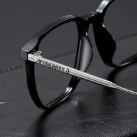 Gafas Ópticas de Prescripción Unisex con Marco Metálico Cuadrado, Fotocromáticas, con Bloqueo de Luz Azul, Tamaño Grande, Venta al Por Mayor