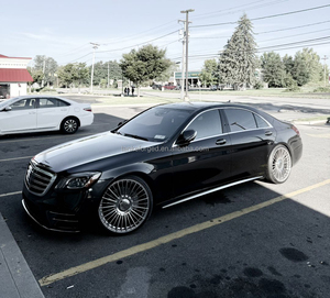 ฝาครอบล้ออัลลอยขัดเงาขัดเงาขนาด5x112สำหรับรถเบนซ์ S63 S65 S560 S580 S600 <span class=keywords><strong>Maybach</strong></span> S400 S680 W223 <span class=keywords><strong>W220</strong></span> W212 - Product Image 5