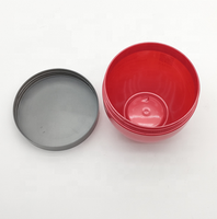 OEM ODM Vente en gros Emballage cosmétique de 500ml Pot de conditionneur de cheveux Récipient de crème vide Pot de soin des cheveux en plastique