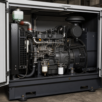 Groupe électrogène diesel silencieux 80 kVA pour alimentation de secours d'urgence, Cummins triphasé 400 V 50/60 Hz