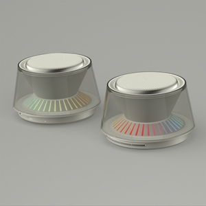 Haut-parleur Bluetooth portable RVB à bruit blanc, stéréo Hi-Fi, basses profondes, audio DSP, pliable, compact, étanche, lecteur de musique - Vente chaude - Product Image 3
