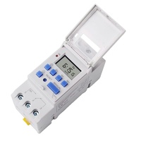 Interrupteur minuterie programmable hebdomadaire automatique marche/arrêt 12V 24V 110V 220V