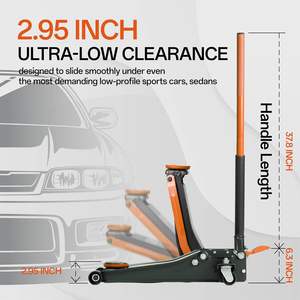 <span class=keywords><strong>Cric</strong></span> hydraulique de garage à profil <span class=keywords><strong>bas</strong></span> de 3 tonnes pour véhicules, type chariot de levage - Product Image 2