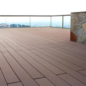 Bán buôn thiết kế hiện đại Gỗ nhựa <span class=keywords><strong>composite</strong></span> <span class=keywords><strong>WPC</strong></span> sàn sàn chống nứt ngoài trời <span class=keywords><strong>Composite</strong></span> decking cho vườn không thấm nước - Product Image 5